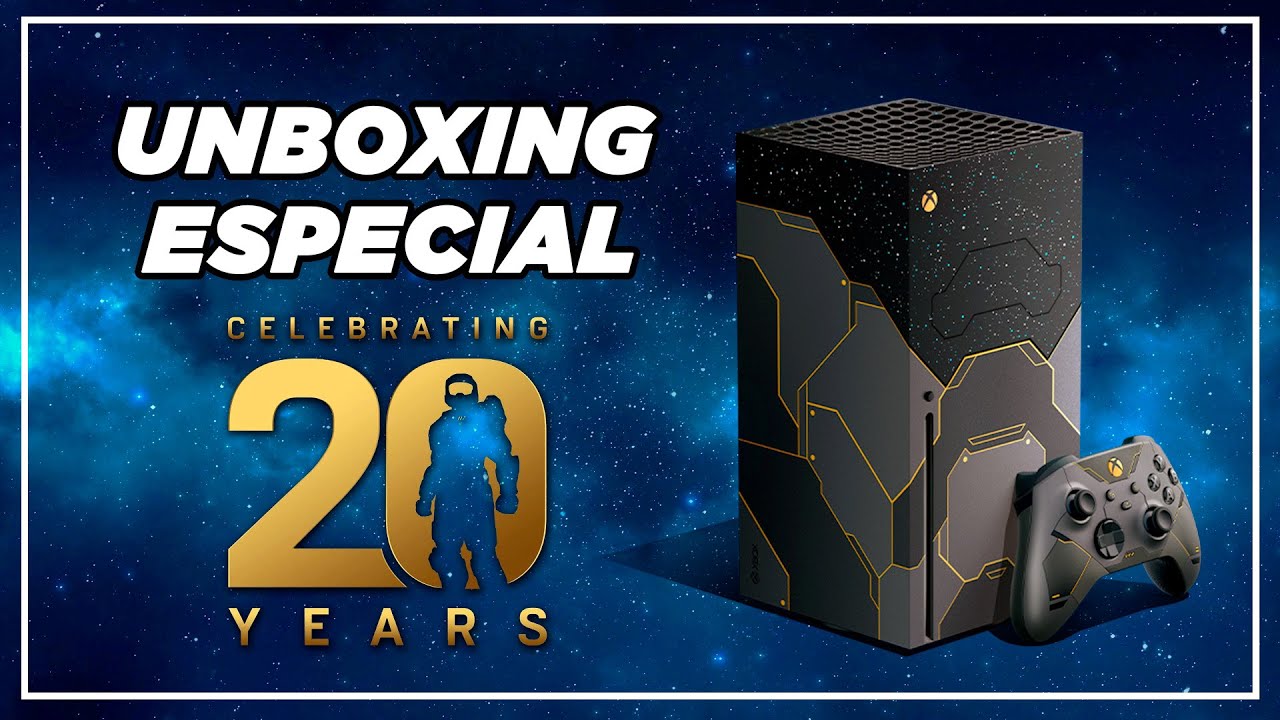 Xbox Series X Edición Halo Infinite Unboxing