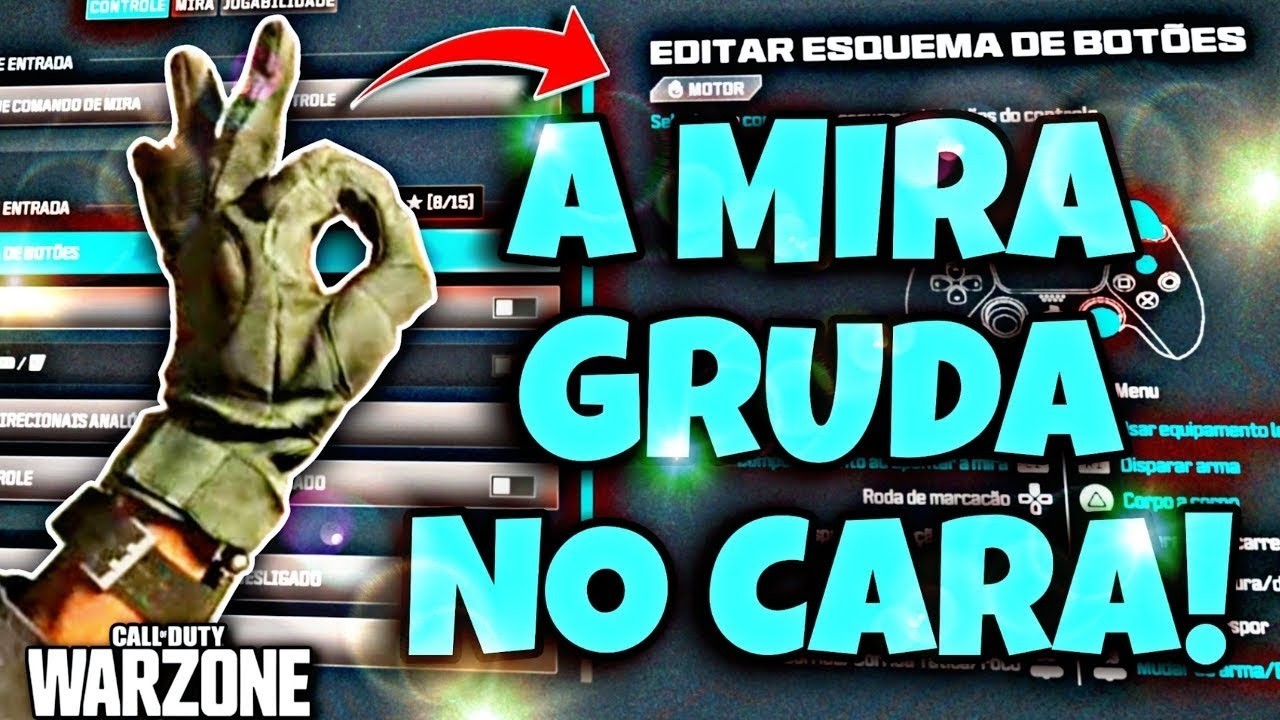 A Melhor CONFIGURAÇÃO de Warzone para  Jogadores de Console
