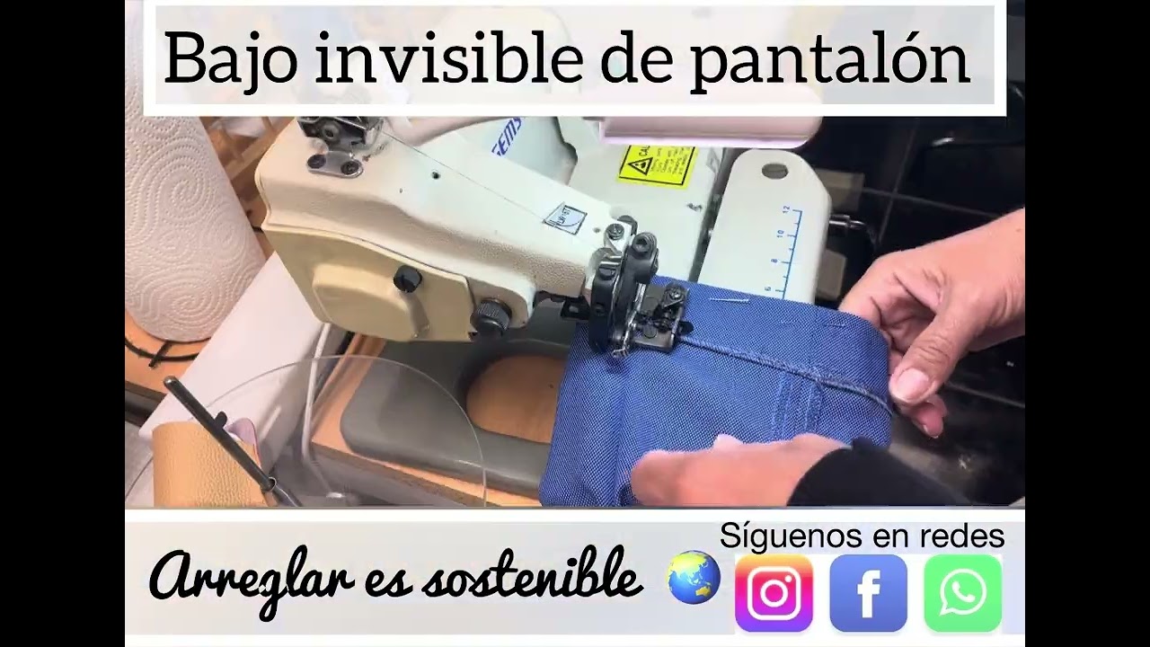 Bajo invisible de Pantalón 