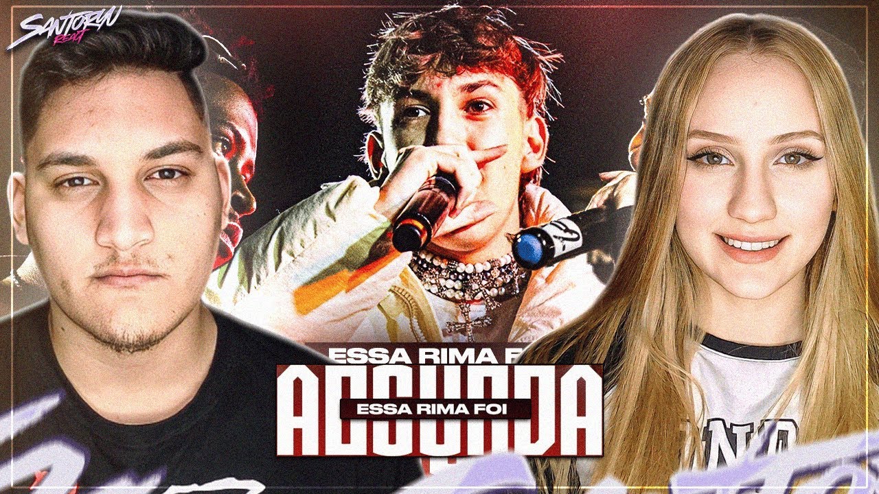 50 RIMAS simplesmente ABSURDAS! ⚡ - REACT EM CASAL
