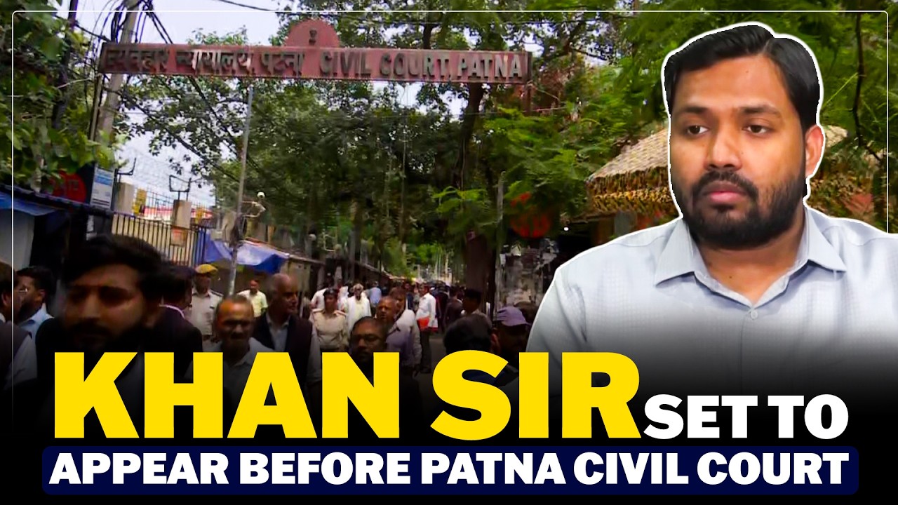 LIVE FROM PATNA COURT: Khan Sir Set to Appear Before Patna Civil Court | FIR in Firing Case