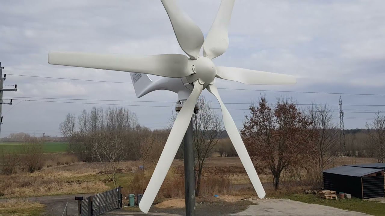Elektrownia Wiatrowa, Turbina, Wiatrak Przydomowy, Opłacalność, Opinie, Smaraad Wind Turbine 800W