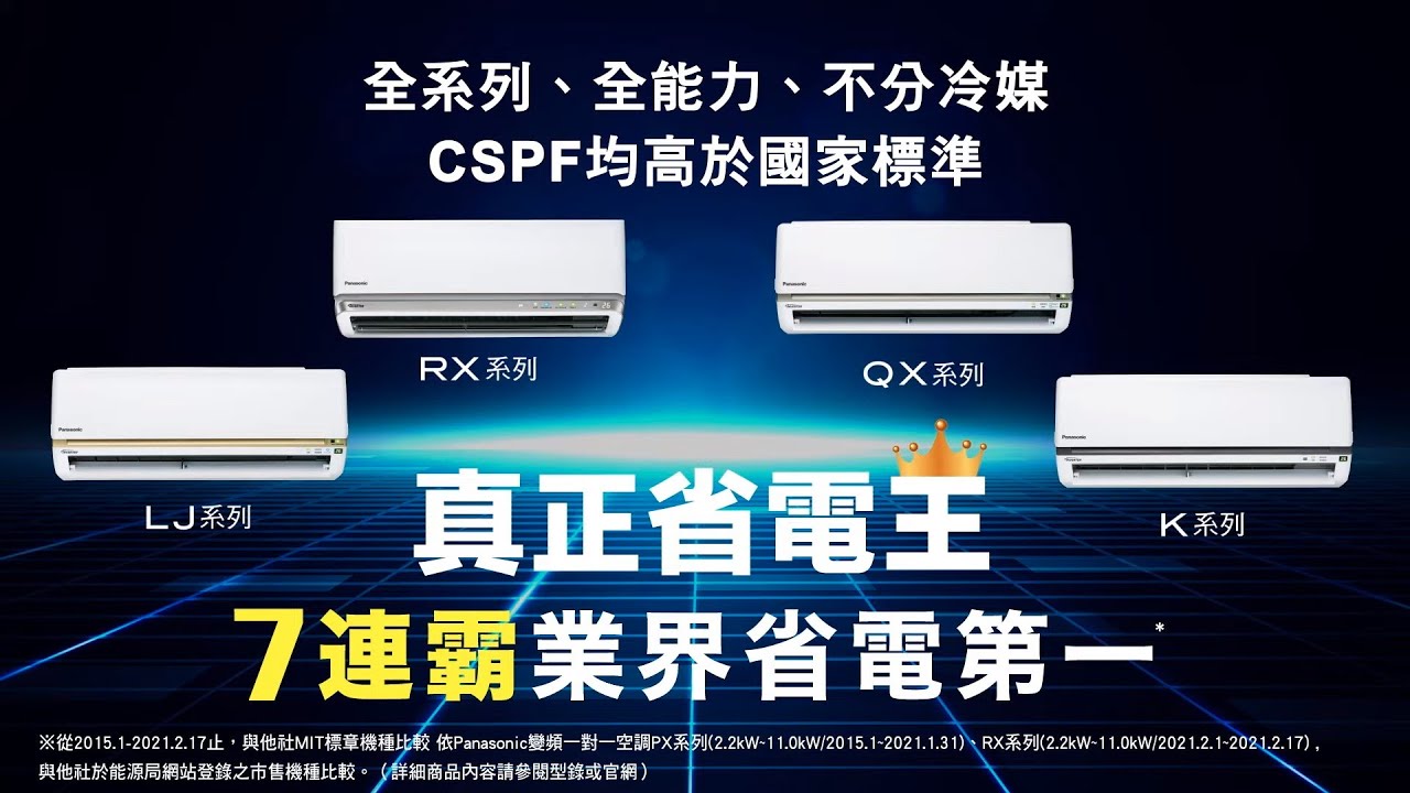 2021年Panasonic全領域專業空調新商品介紹