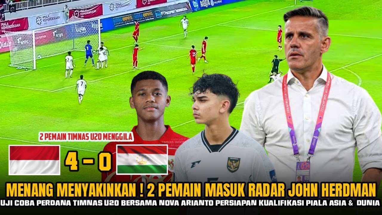 🔴BERLANGSUNG TADI SORE - 2 PEMAIN TIMNAS U20 MASUK RADAR JOHN HERDMAN ~ UJI COBA PERDANA TIMNAS U20