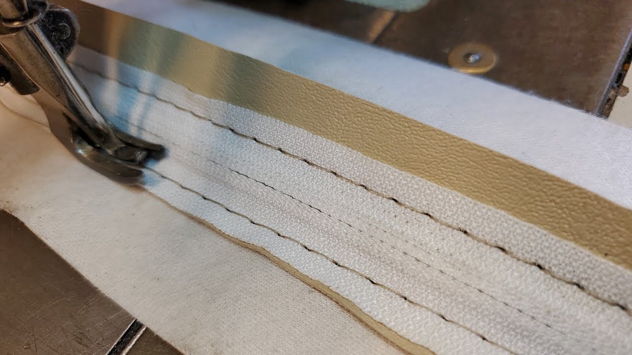 A qui poniendo un zipper o cierre - Upholstery online