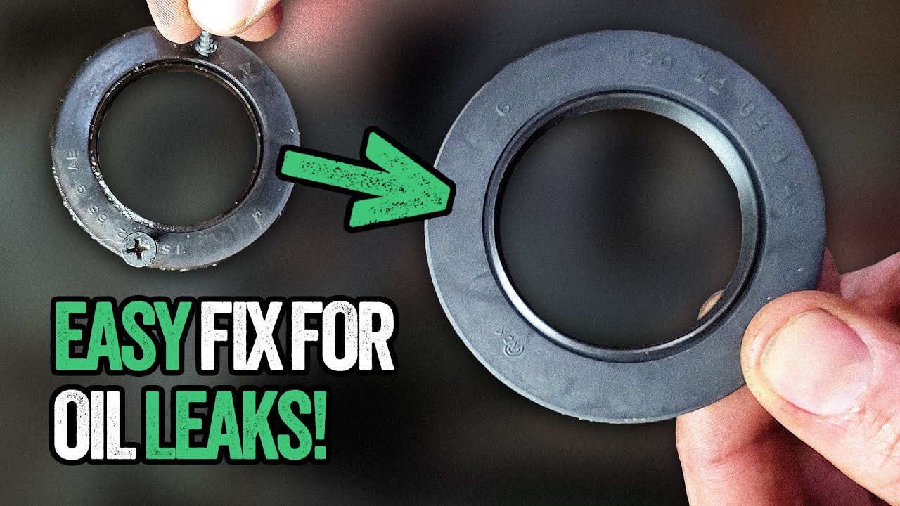 How-to Stop an Oil Leak : How-to Replace a Crankshaft Seal on a John Deere Zero Turn Lawn Mower