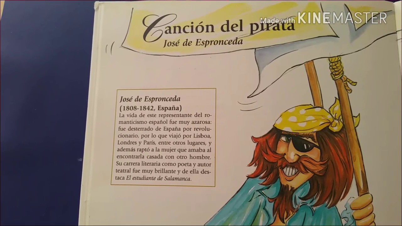 Canción del Pirata, Audiolibros para niños, Espronceda, 
