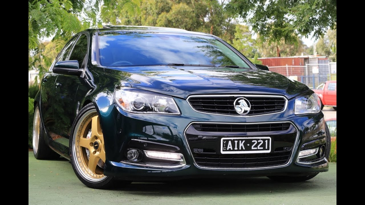 B7773 - 2014 Holden Commodore VF SS V Redline Sedan Manual Walkaround Video