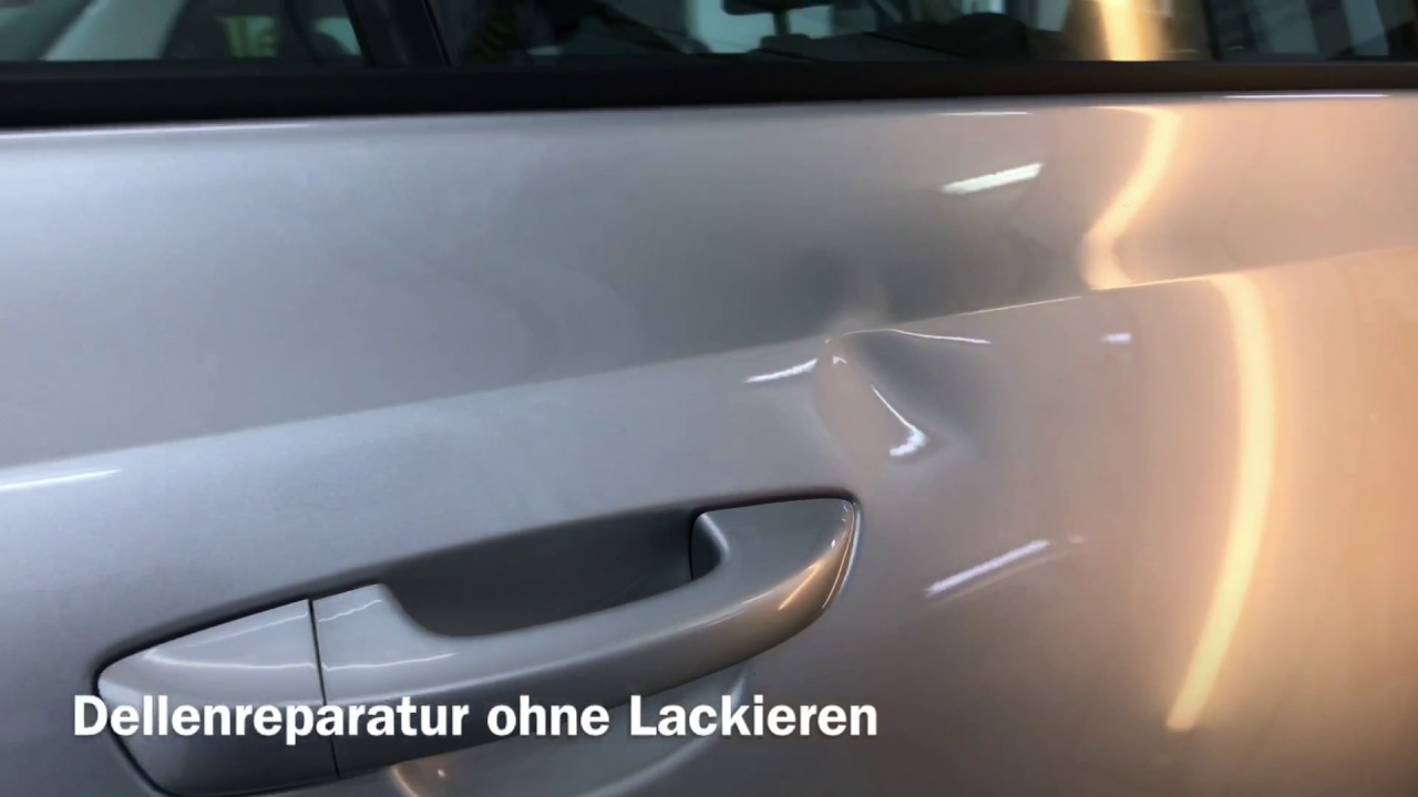 VW Golf - Delle in der T&uuml;r