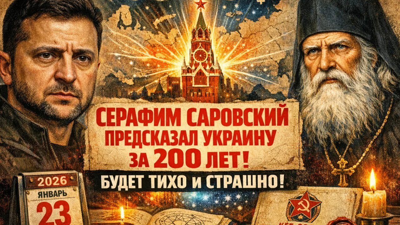 ПОЧЕМУ СЕРАФИМ САРОВСКИЙ ГОВОРИЛ: “БУДЕТ ТИХО И СТРАШНО”. Он видел украину 200 лет назад!