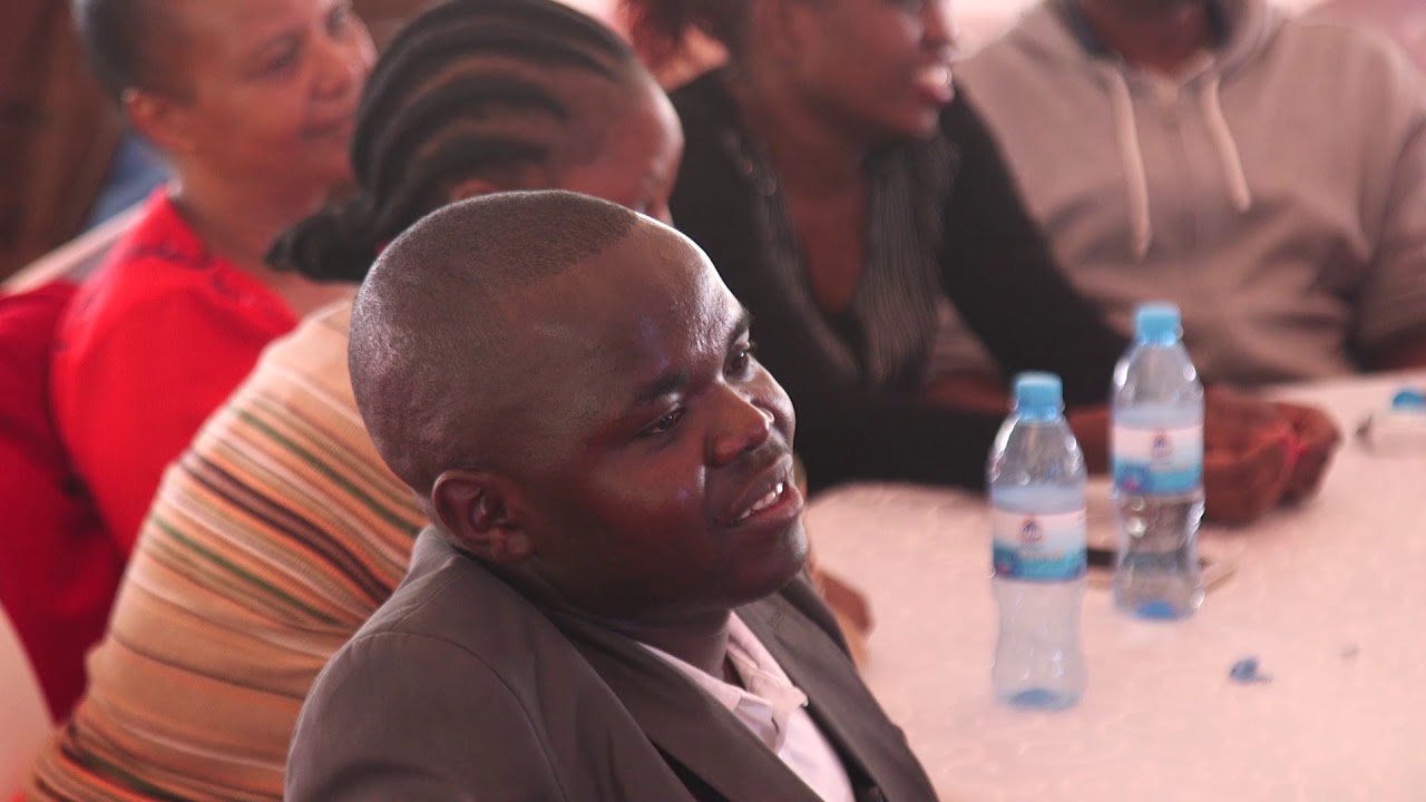 Fred Machoka Addressing investors