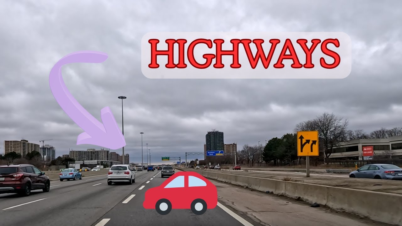 Here is Highway 427 and 27 - Driving Tour
