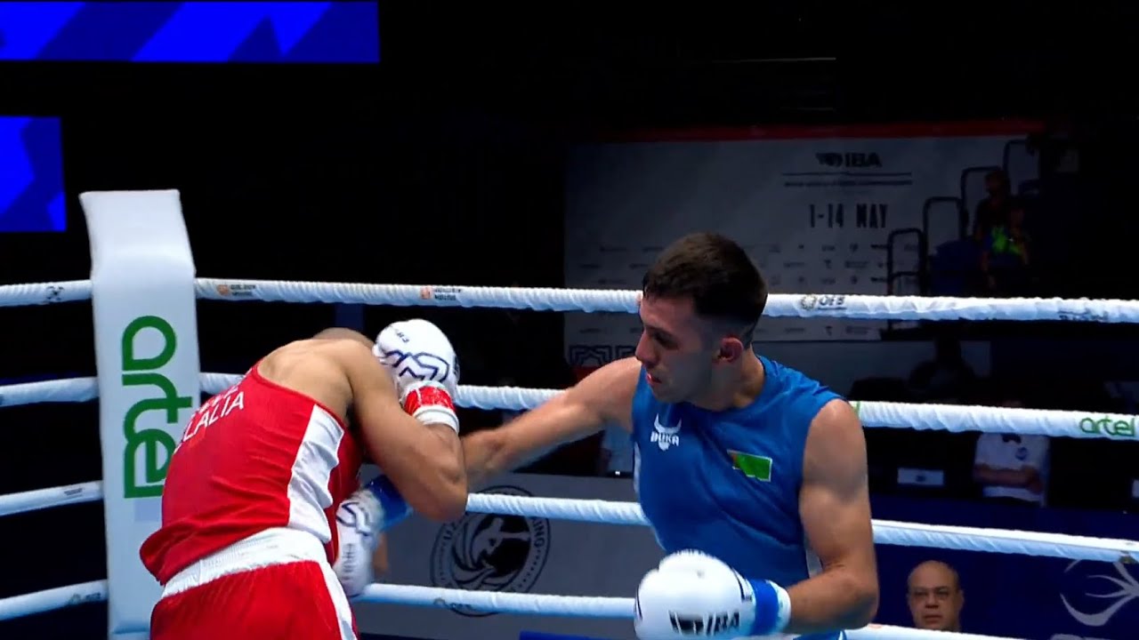 R32 (67KG) BELALIA ADEL AMIN (SWE) vs ODAYEV SAPARMYRAT (TKM) | IBA World Boxing Championships 2023