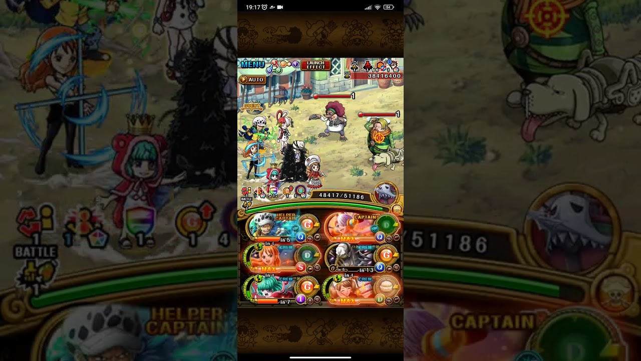 Level 5 looks locked but the rewards are still there! Grand Voyage Miss Doublefinger Level 3 OPTC