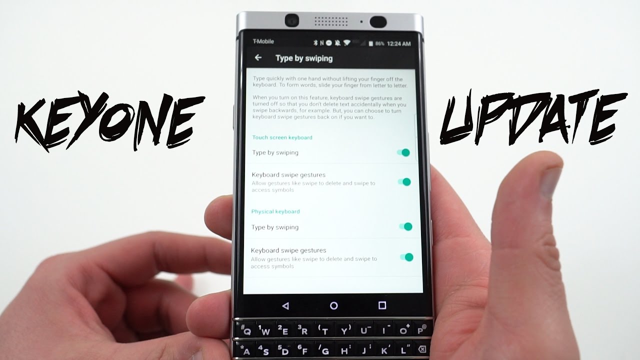 Blackberry KEYOne Keyboard Update: Problems Resolved