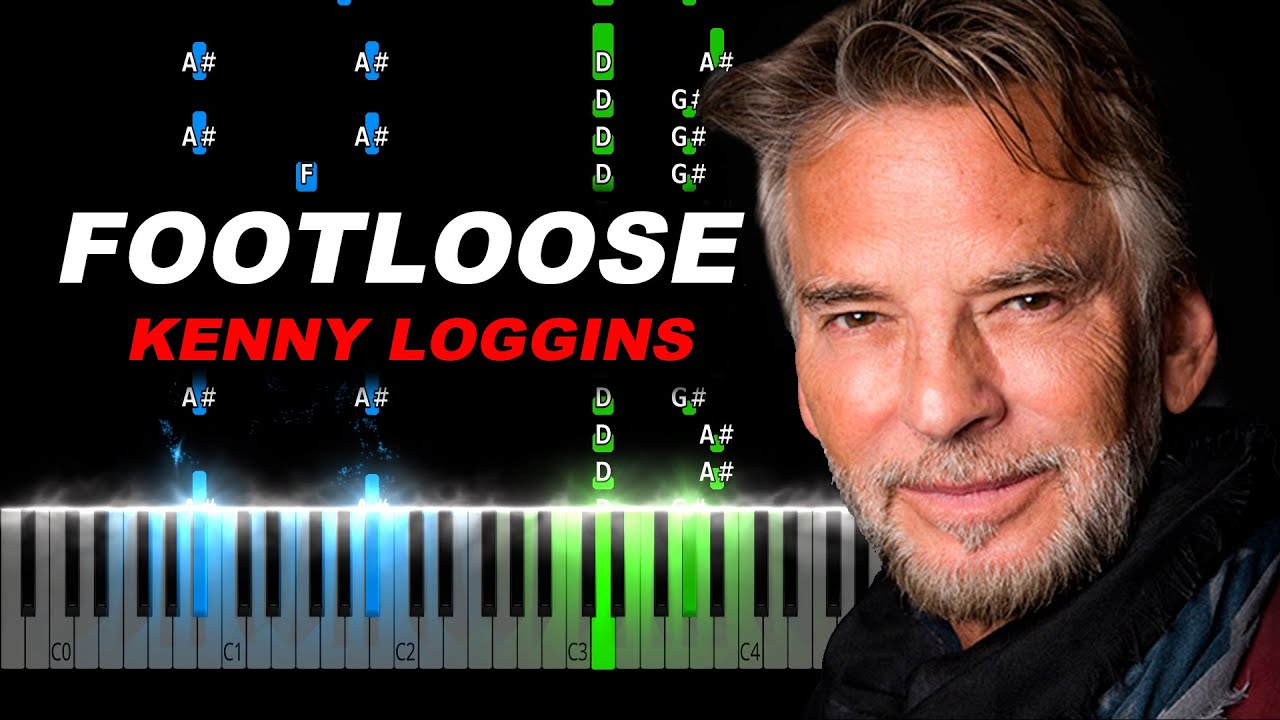 Kenny Loggins - Footloose Piano Tutorial