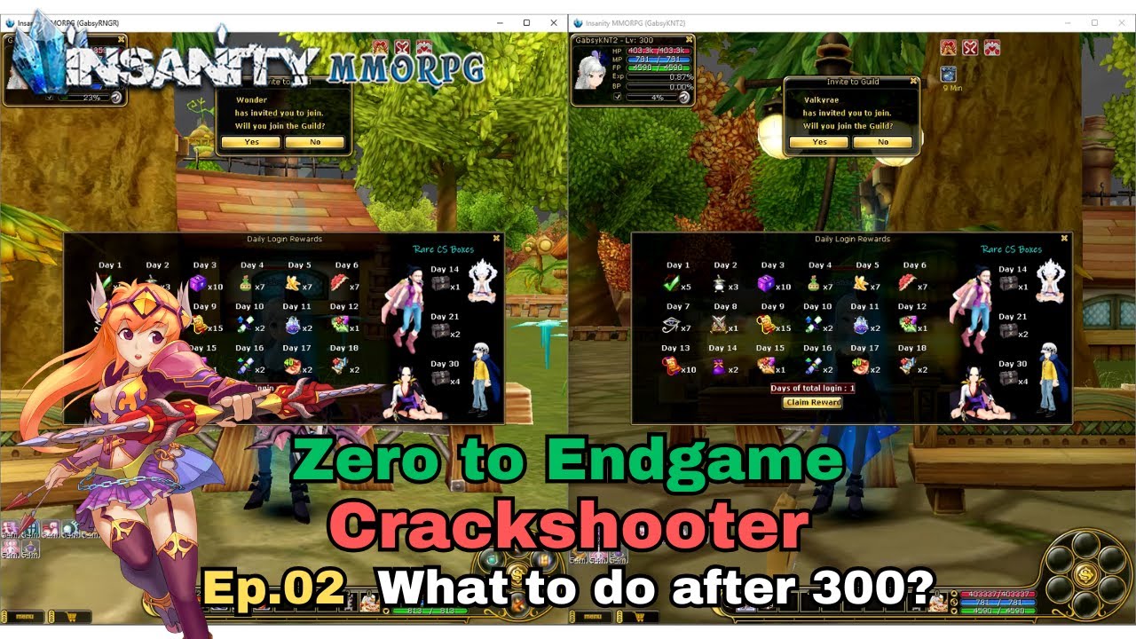 Insanity FlyFF - ZTE Crackshooter Series Ep.2 -What to do after 300?