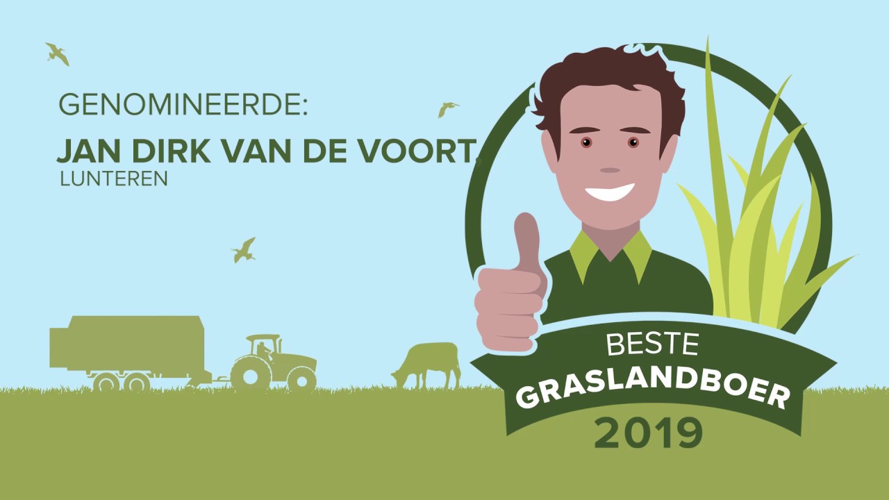 Beste graslandboer 2019 genomineerde: Jan Dirk van de Voort, Lunteren
