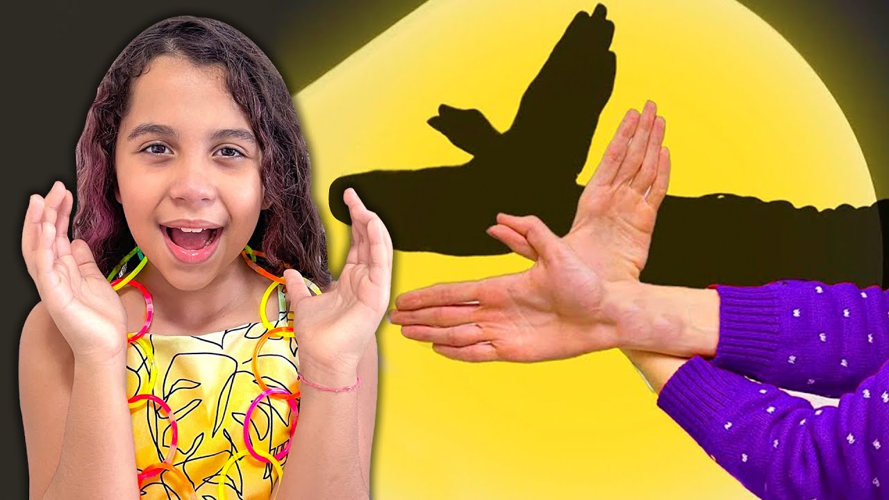 SARAH BRINCA com o papai de FANTOCHES DE SOBRAS e BRINQUEDOS BRILHANTES