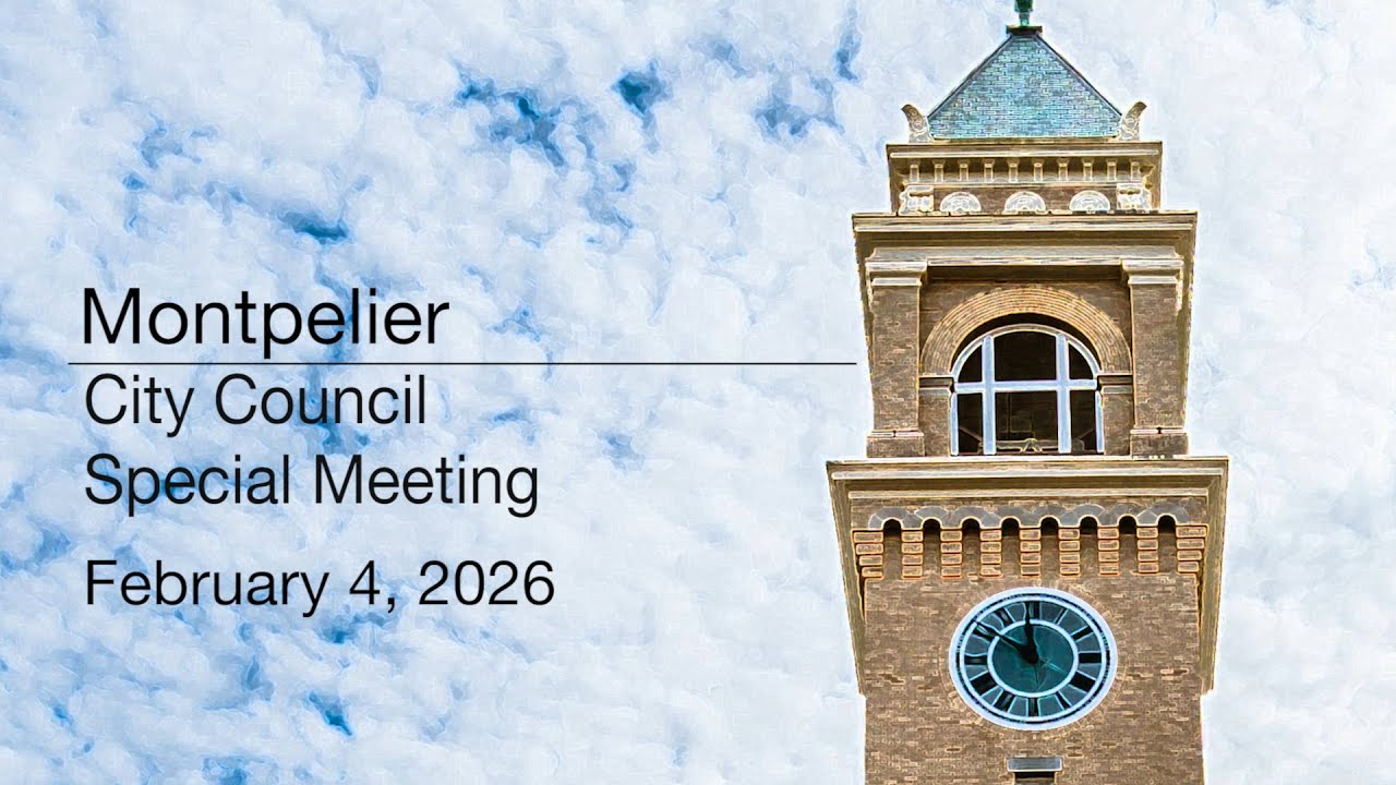 Montpelier City Council - Special Meeting February 4, 2026 [MCC]