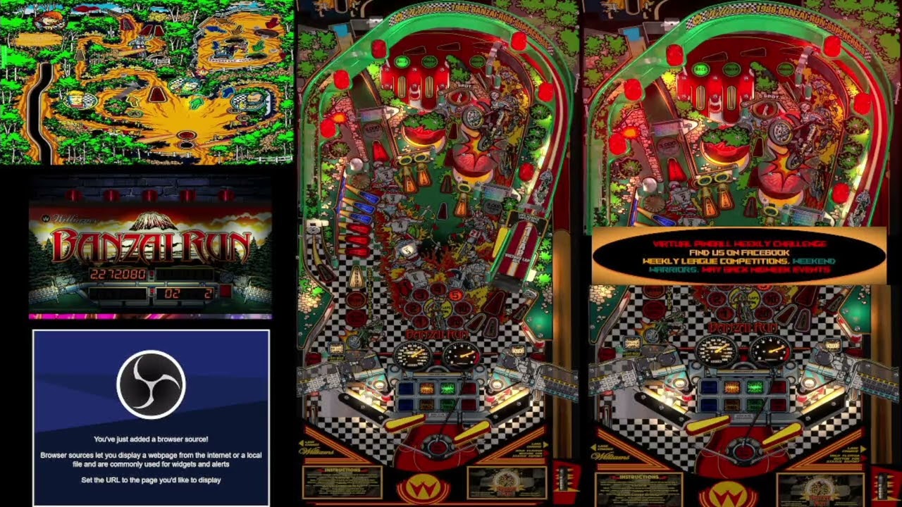 Banzai Run VPX by JPSalas v1.0.2 game play