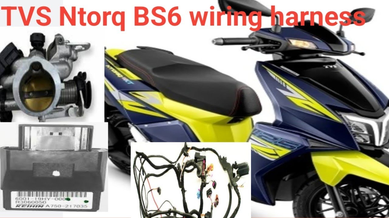 Tvs ntorq BS6 wiring harness check // tvs ntorq
