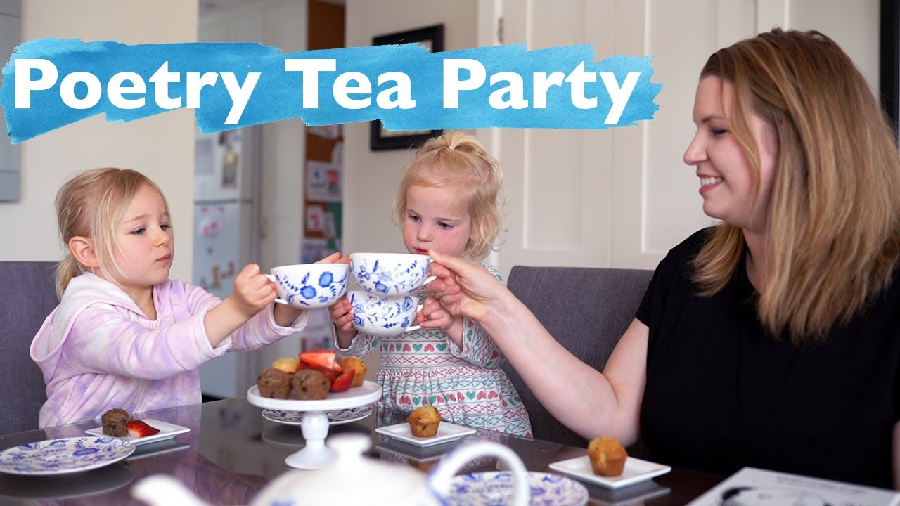 How to Host a Poetry Tea Party | Poetry Teatime | Raising A to Z