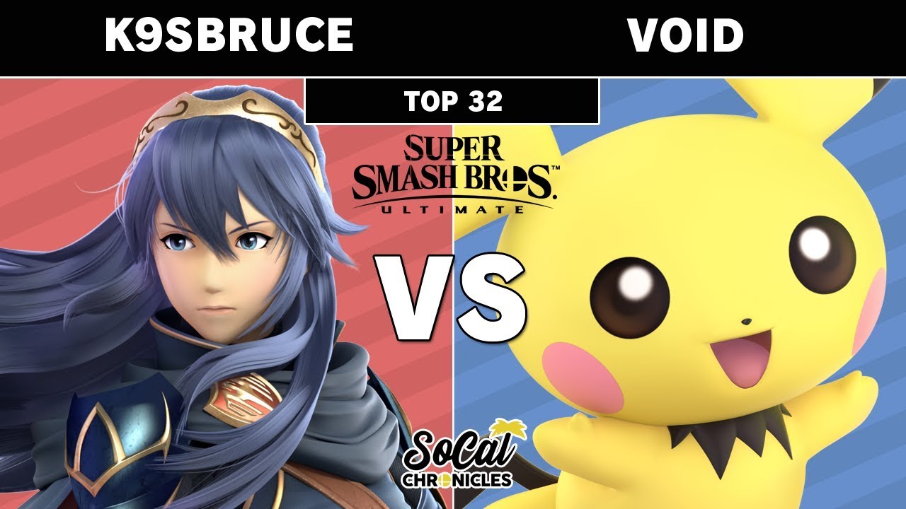 Smash Ultimate Tournament - K9sbruce (Lucina) vs CLG | Void (Pichu) Losers Top 64 - Socal Chronicles