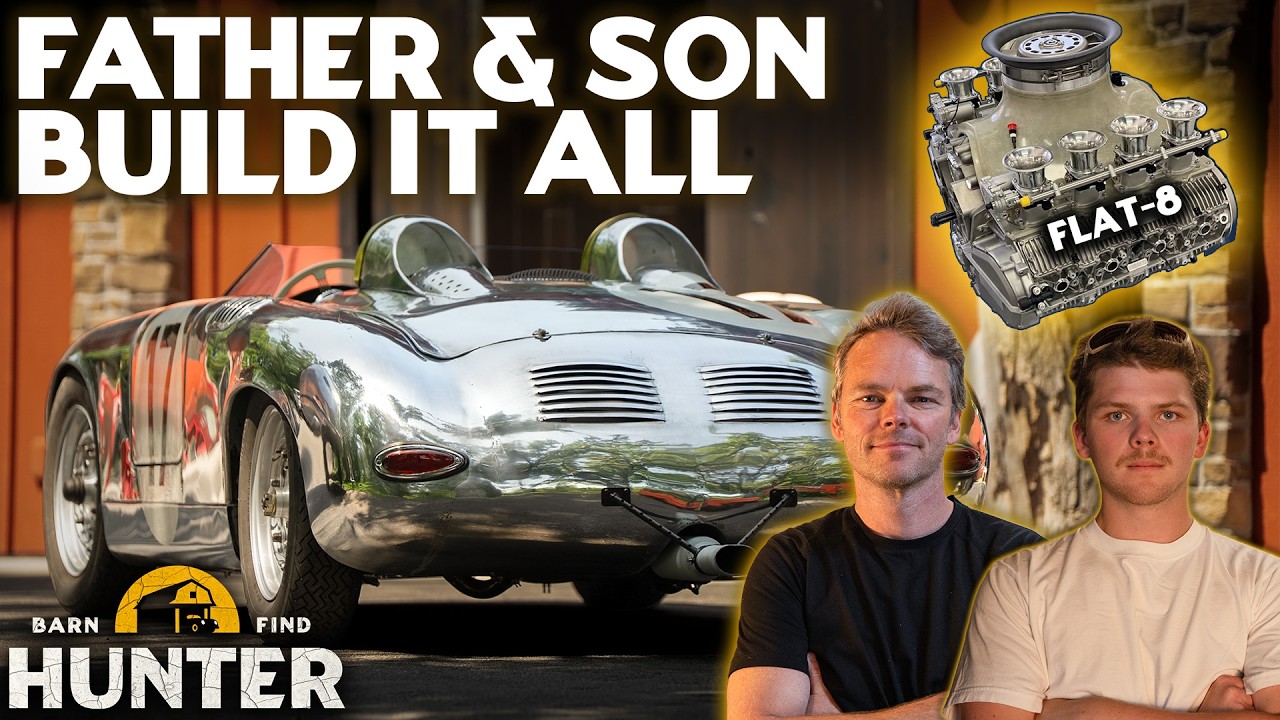 This Father-Son Duo Builds Cars From Scratch, Even the Engines | Barn Find Hunter