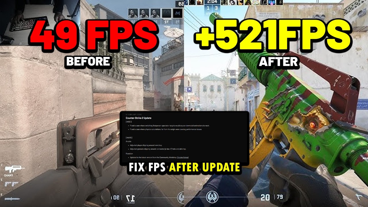 CS2 Stuttering After Update? Fix Micro Stutter & Frame Spikes