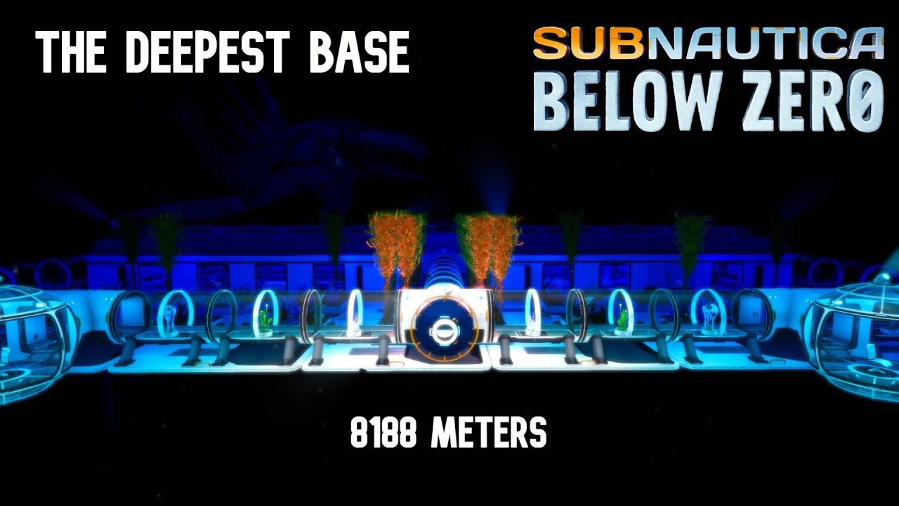 The deepest base in Subnautica Below Zero | Large void observatory