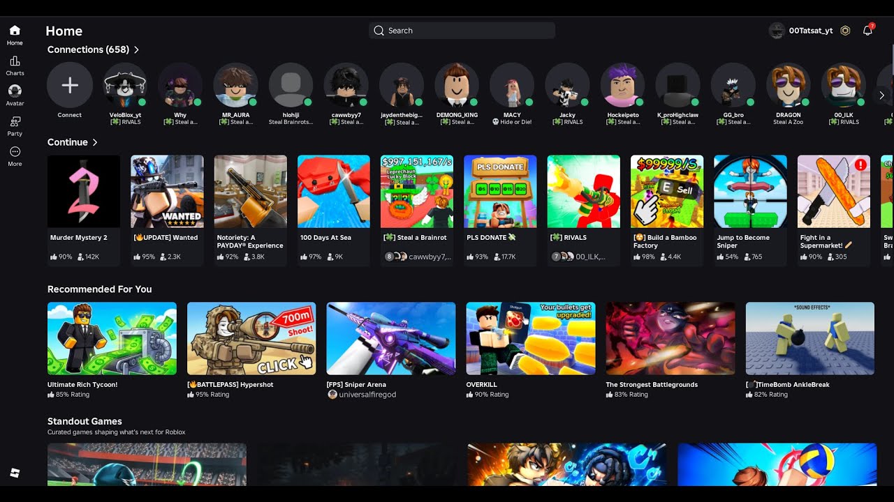 PLAYING RANDOM GAMES IN ROBLOX {voice in hindi and english)
