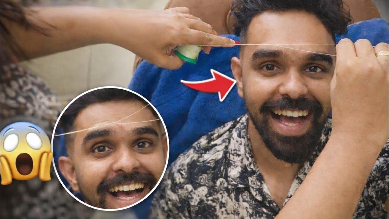ജീവിതത്തിൽ ആദ്യമായി പിരികം ത്രെഡ് ചെയ്തപ്പോൾ 😱😱 Life le ആദ്യത്തെ experience 😳