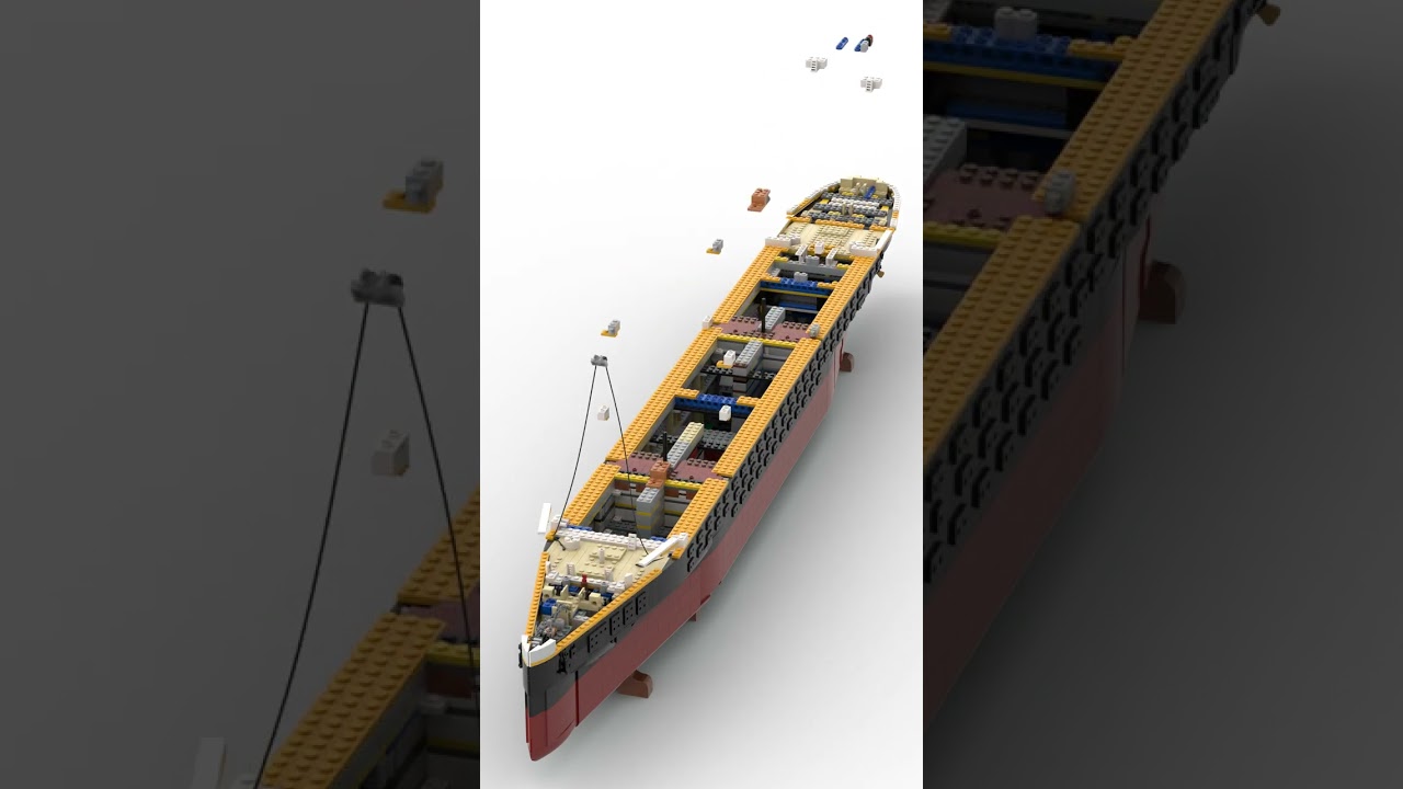 Lego 10294 Titanic #shorts #lego #share #viral #subscribe #funny #youtubeshorts #trending #like #art