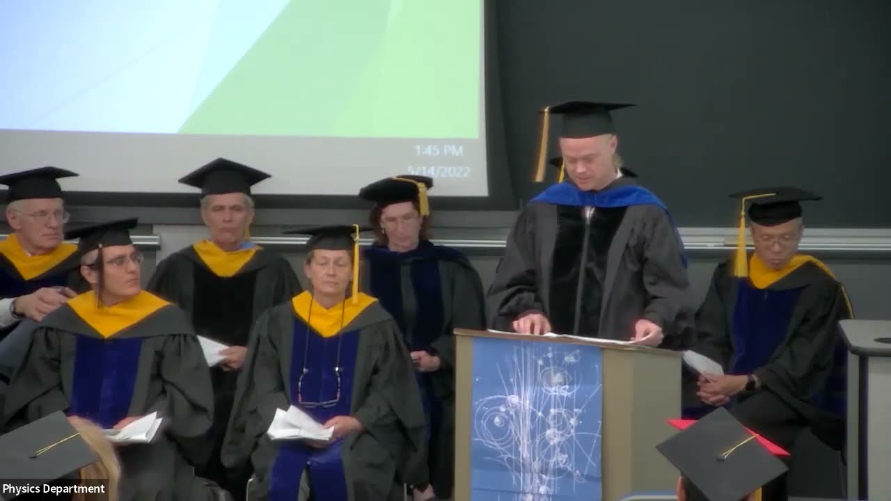 2022 UNM Physics and Astronomy Convocation
