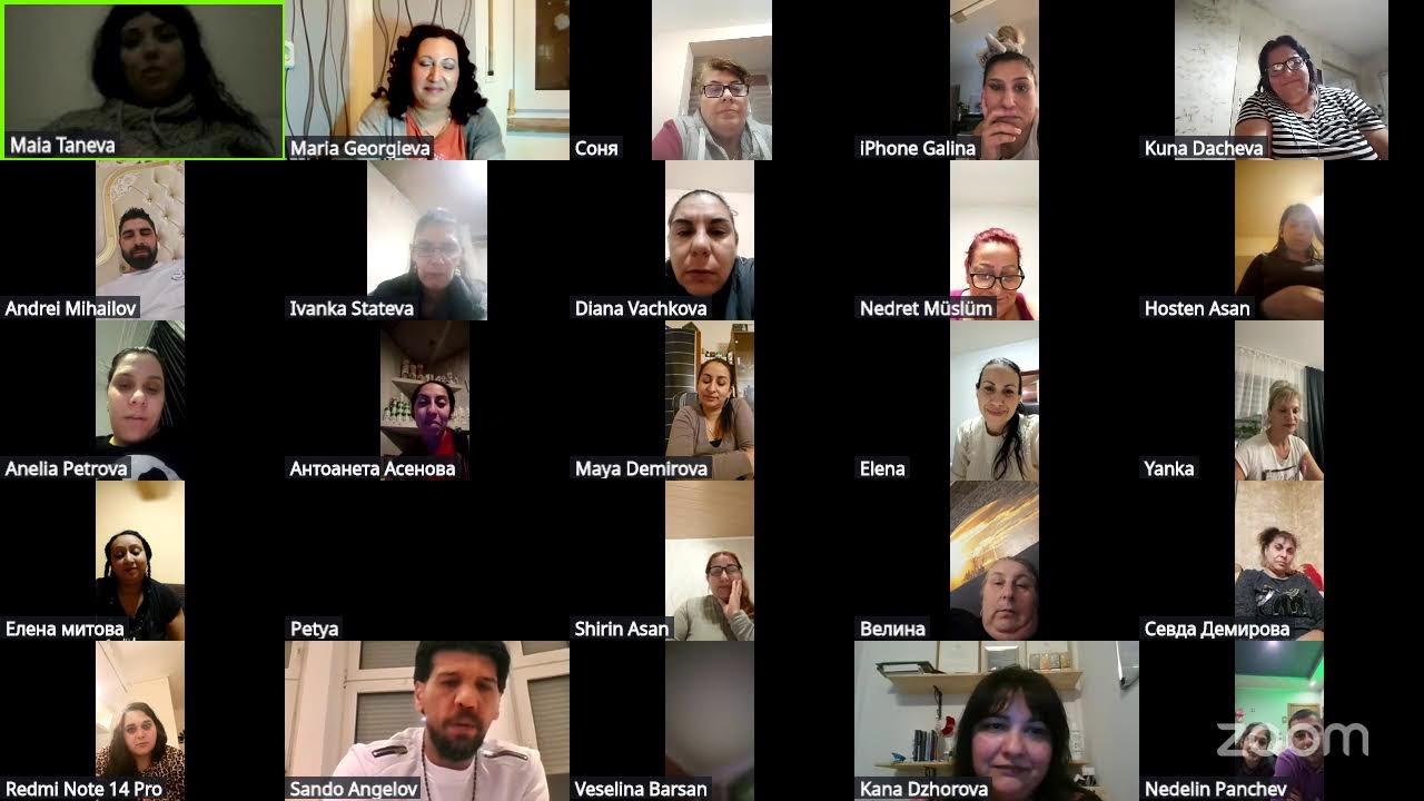 Zoom Meeting von Maia Taneva
