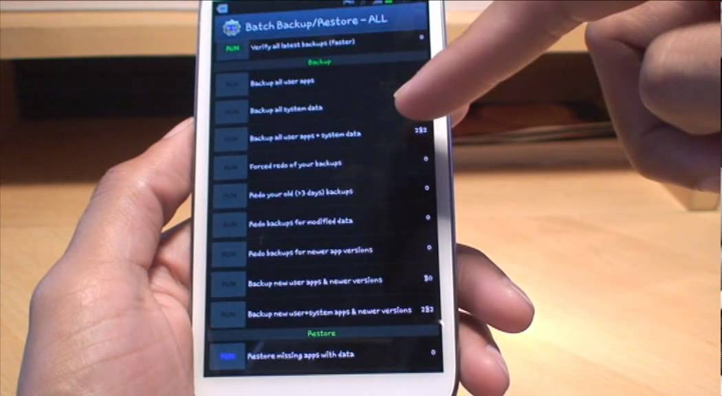 How to Back Up your Samsung Galaxy S3 Method 2
