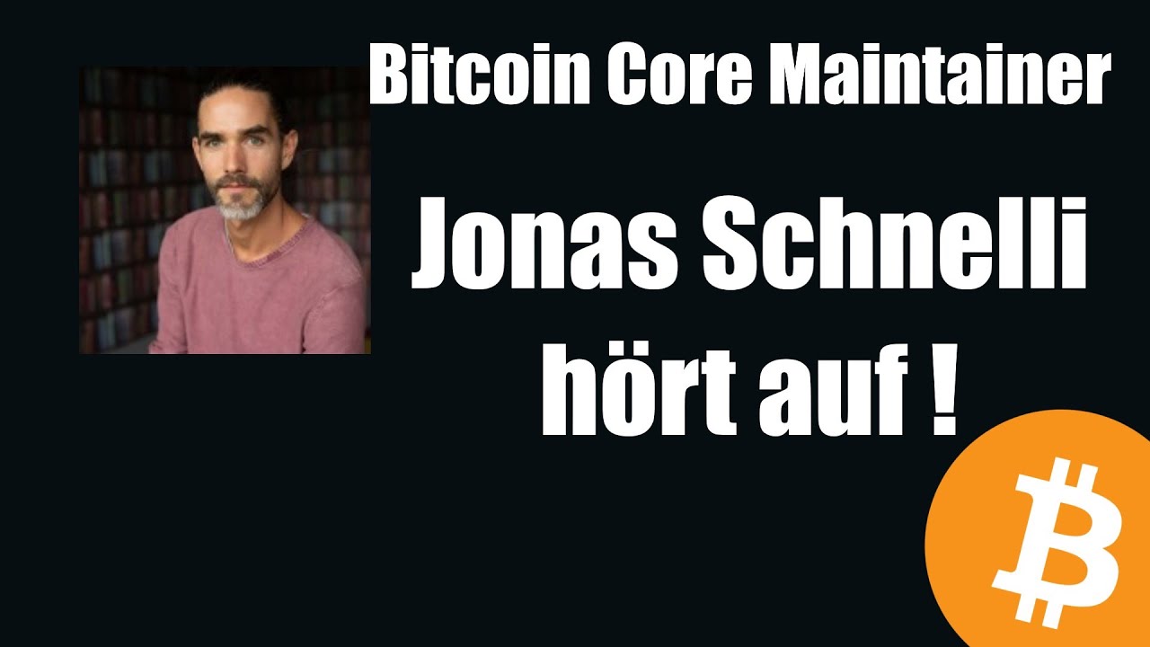 Bitcoin Core Maintainer Jonas Schnelli h&ouml;rt auf