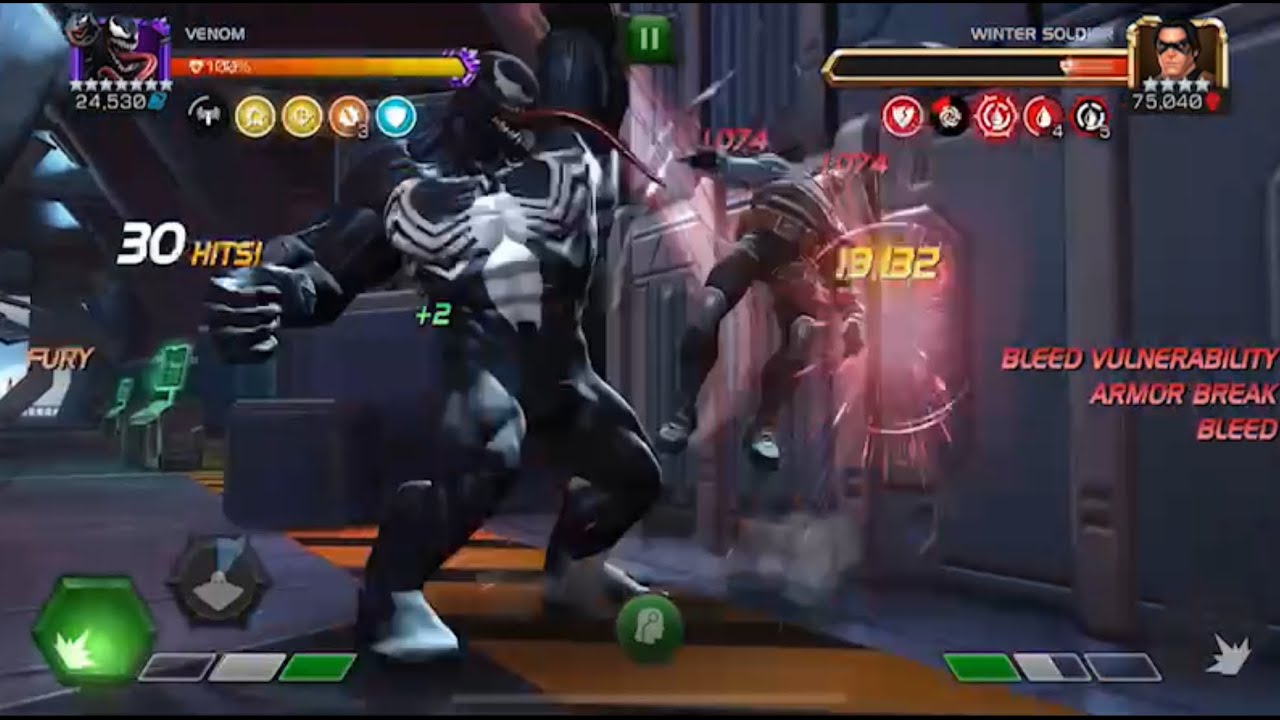 Mr_STLTHY’s new r2 7* Venom insane damage. I’m jealous #marvelcontestofchampions #mcoc