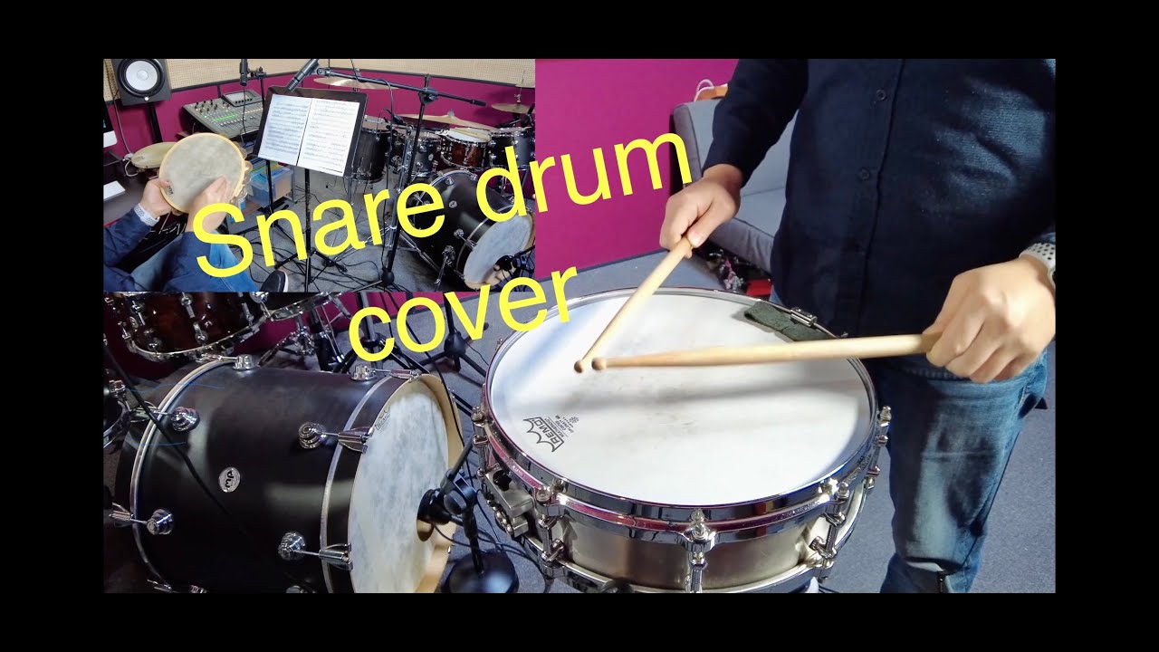 Alvamar Overture.Snare drum cover