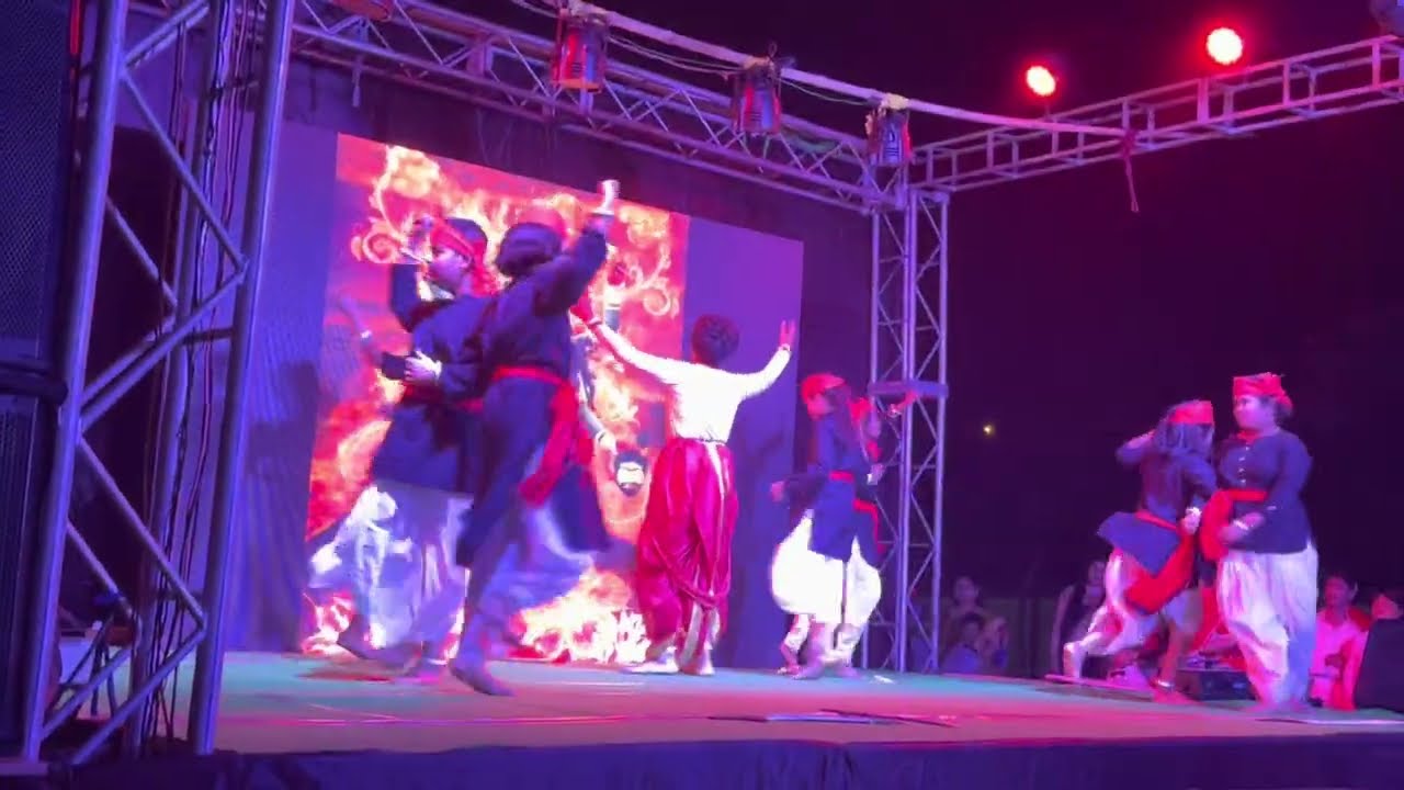 Podar International School, Howrah presenting Kali kali