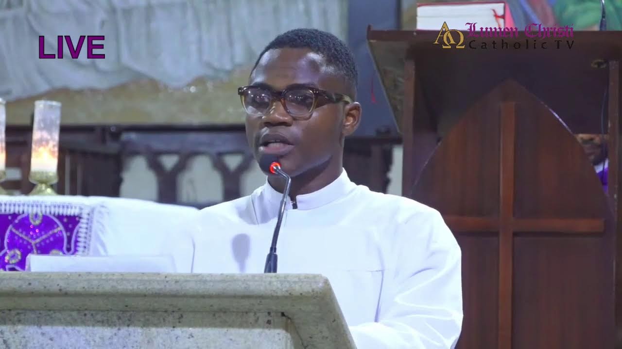 CATHOLIC  MASS OF THE DAY  14-03-2026 @ HOLY CROSS CATHEDRAL, LAGOS ARCHDIOCESE