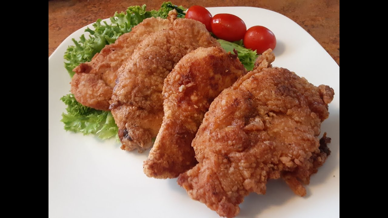FRIED TURKEY BREAST CUTLETS