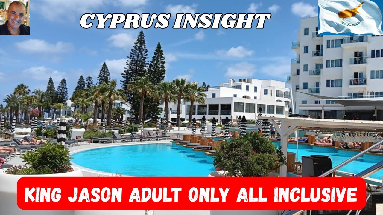 King Jason Hotel Protaras Cyprus - FULL TOUR Including ROOM!!