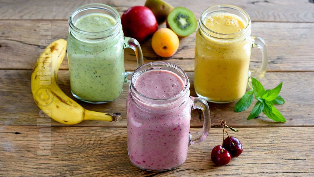 Smoothie de fructe | Fruit smoothie (CC Eng Sub) | JamilaCuisine