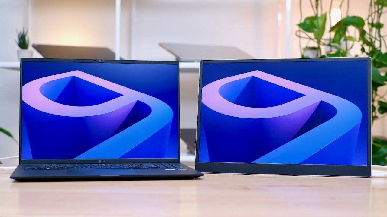 Be More Productive with a Portable Monitor: LG gram +view