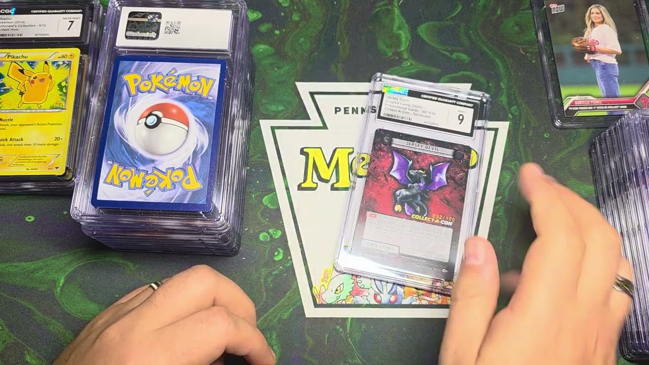 METAZOO x POKÉMON x CRYPTID CAMP x TOPANGA CGC TCG Распаковка