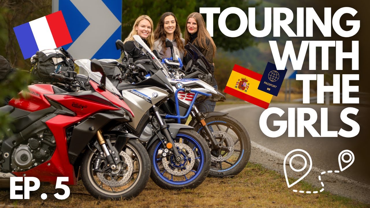 Day 5 | Side-Stand Fails & Cute French Towns | Touring the Pyrenees by Bike