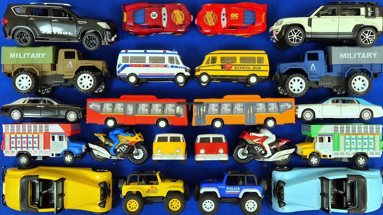 👉 City Model Cars Collection 🚗 Toy Cars for Toddlers & Kids