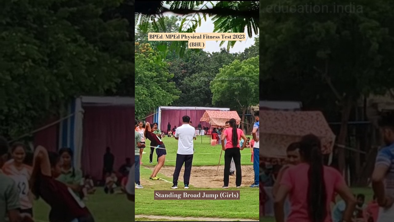 BPEd/MPEd Physical Fitness Test BHU 2023 Girls #bhu #physicaltest #physical2023 #bhu2023 #pft2023
